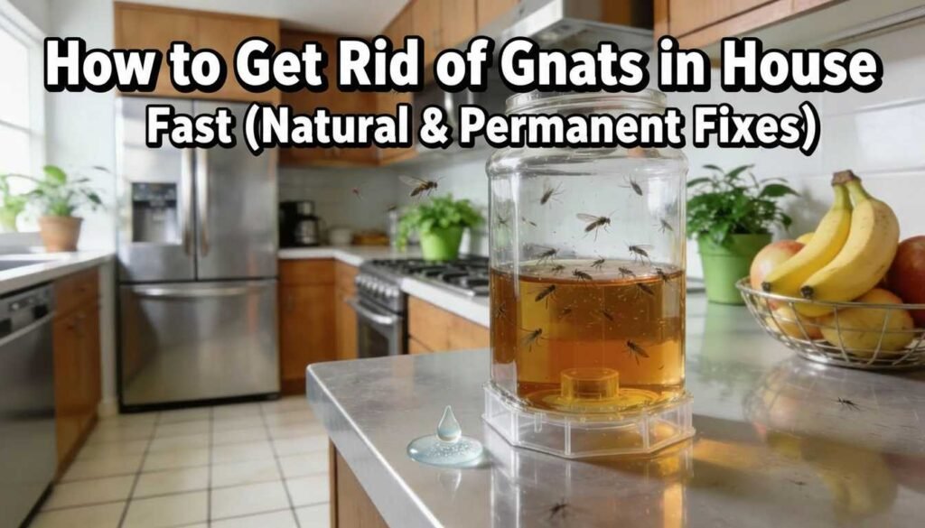 how to get rid of gnats
